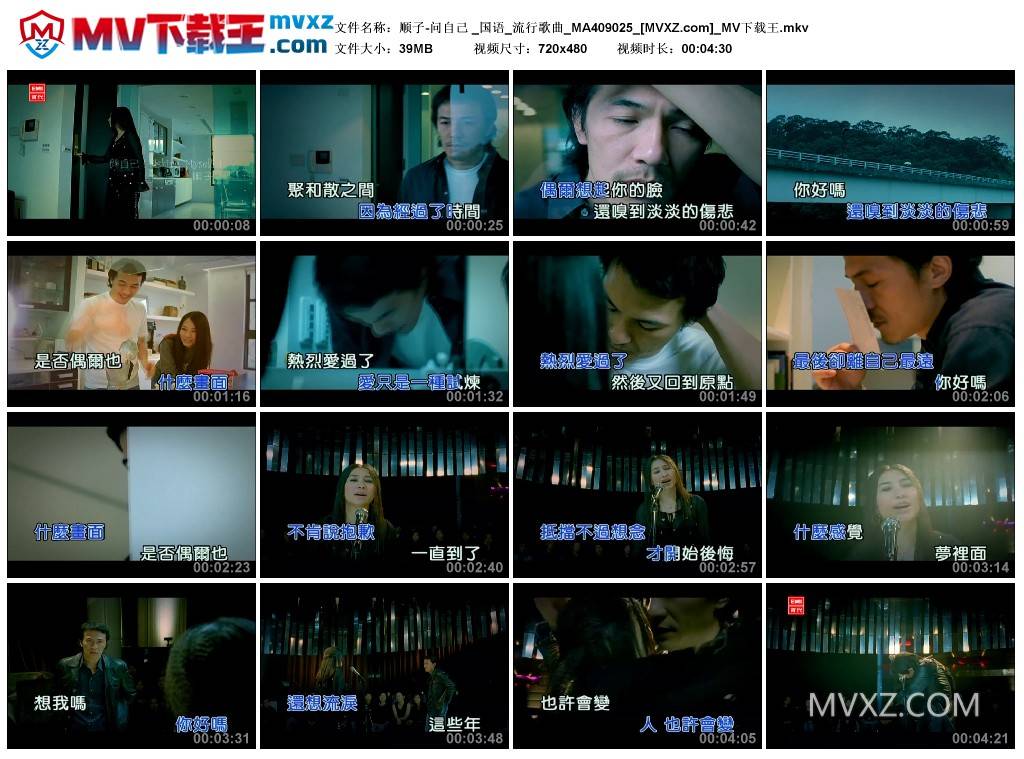 顺子-问自己 _国语_流行歌曲_MA409025